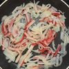 米粉でつくる♪やさしい味わいのカニクリームコロッケ風春巻きの工程1