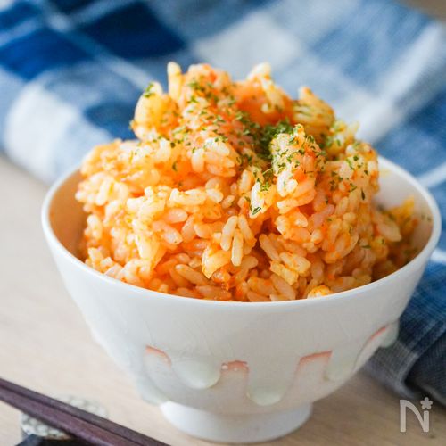 【炊飯器で簡単】皮の栄養丸ごと!子どもが喜ぶにんじんピラフ