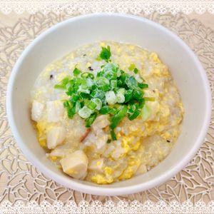 にゃ〜むずの作ってみた!投稿(玉子ぞうすい)