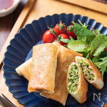 お弁当にもぴったり！揚げない春巻きのレシピ