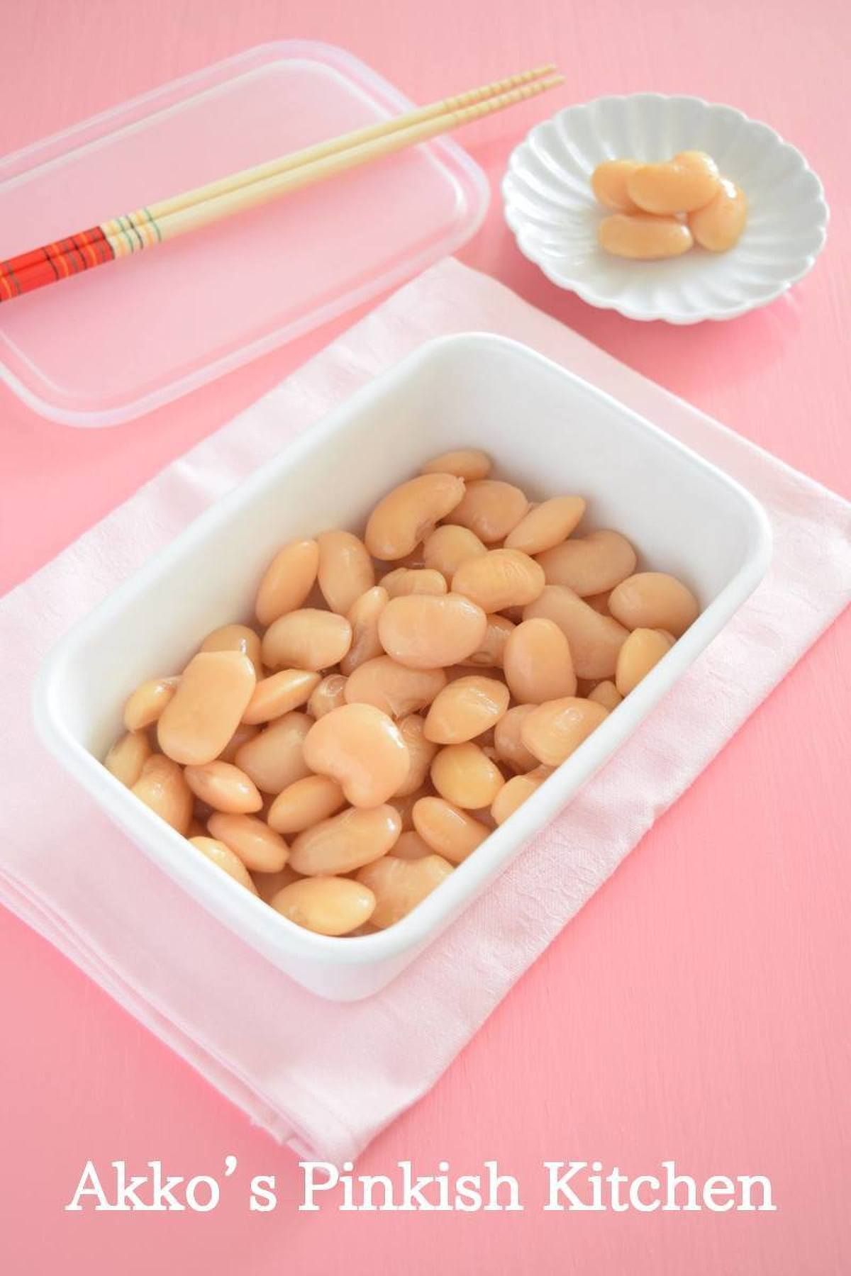 白花豆の甘煮 作り置きレシピ お弁当の隙間に レシピサイト Nadia ナディア プロの料理家のおいしいレシピ