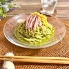 のりのり🐾🎀🤍の作ってみた!投稿(つるっと絶品!バジル和え麺)