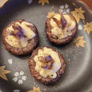 たりおの作ってみた!投稿(〖 軸まで美味しい！ 〗しいたけの味噌マヨ焼き)