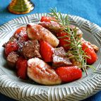 「いちじくのイタリアン酢豚」ポリフェノールたっぷり！