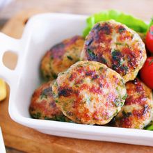作り置きやお弁当に♪『豚しそ♡味噌つくね』