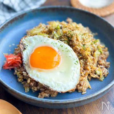 簡単・うまい・大満足【そばめし】