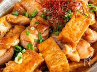 【麻婆風☆鶏もも厚揚げ】節約にも◎