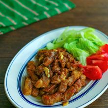 豚肉のガリバタ旨ぽんカレーソテー・豚肉パワーで夏バテ予防！