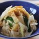 油揚げと豆腐、野菜のナンプラー炒め