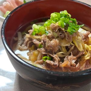 えみりんの作ってみた!投稿(【肉うどん(そば)】甘辛お肉に優しいつゆが絶妙♡年越しにも◎)