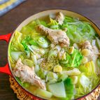 手羽元とたっぷり野菜のスタミナ鍋 風邪予防・疲労回復にも◎