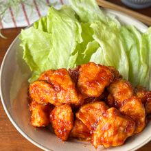 むね肉で作る「辛くないヤンニョムチキン」