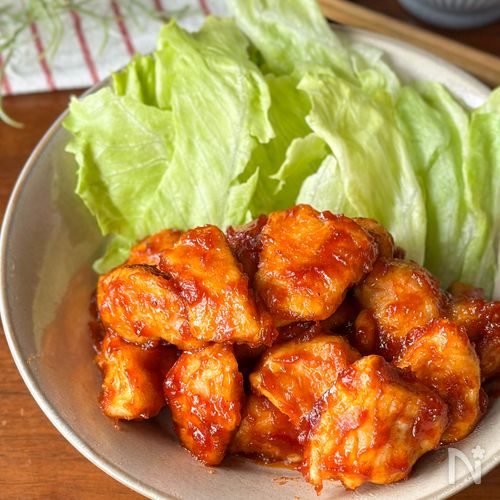 むね肉で作る「辛くないヤンニョムチキン」