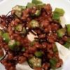 鶏皮坊主の作ってみた!投稿(おくらと納豆の《バリ旨♡塩こんぶ冷奴》)