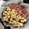 やみつき♪【さつまいもと鶏肉のハニーマスタードサラダ】の工程1