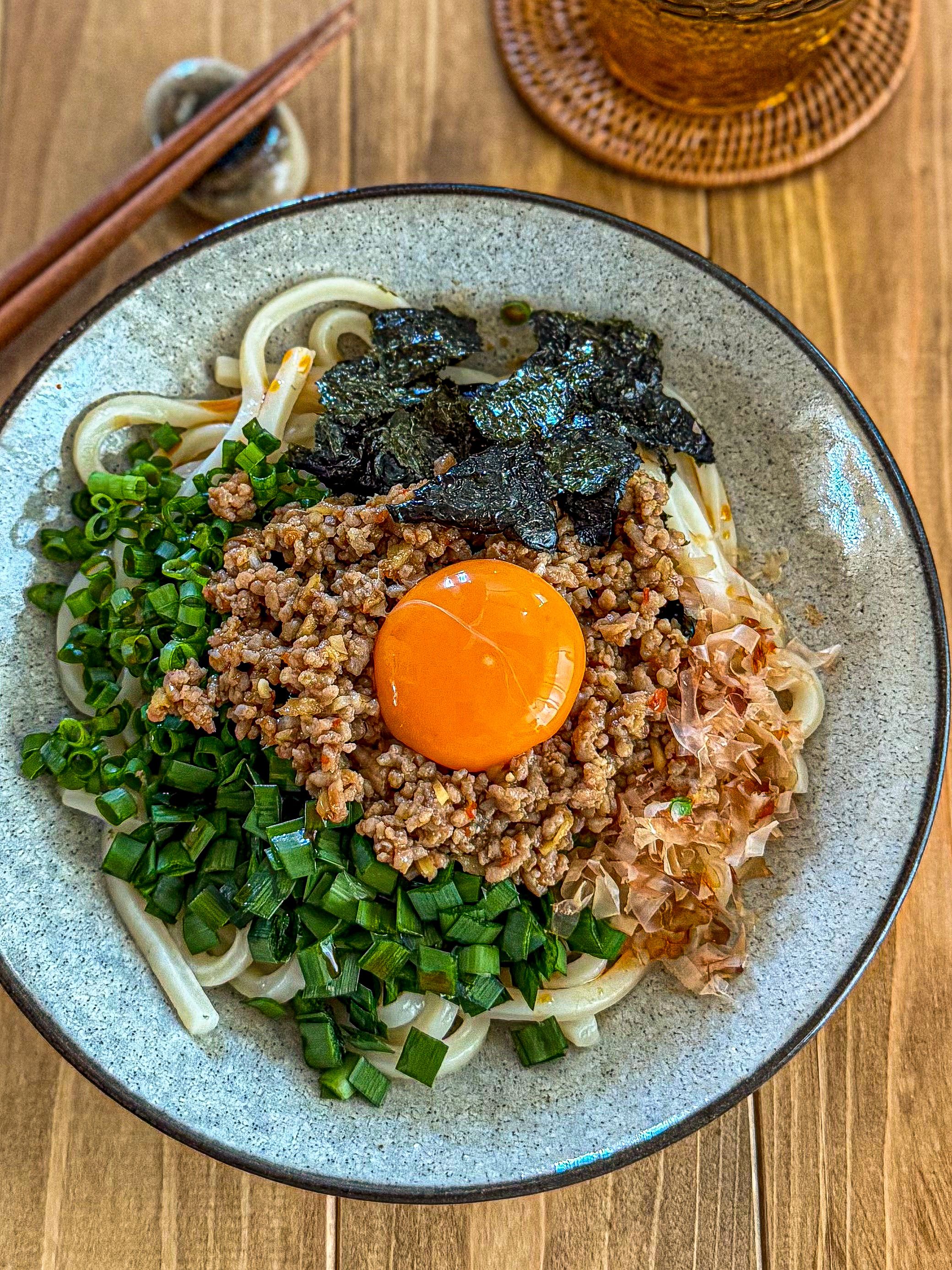バリ旨♡10分麺《台湾まぜそば風♡うどん》 | レシピサイトNadia