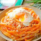【プルダック風カルボうどん】あえるだけの速攻飯!!