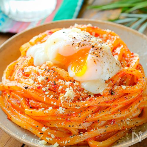 【プルダック風カルボうどん】あえるだけの速攻飯!!