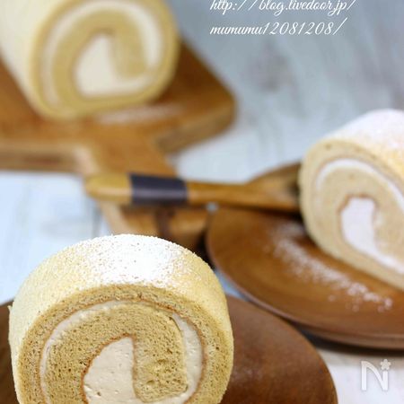 贅沢メープルロールケーキ By きよみんーむぅ レシピサイト Nadia ナディア プロの料理家のおいしいレシピ