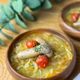 千切り野菜のあったかスープ