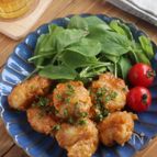 大人も子供も喜ぶ♪鶏肉のカレーマヨ炒め
