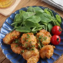 大人も子供も喜ぶ♪鶏肉のカレーマヨ炒め