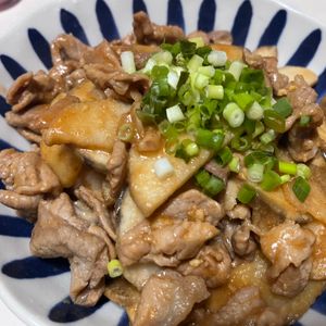 新米ちゃんの作ってみた!投稿(コクうまご飯泥棒♩長芋の豚味噌バター炒め)