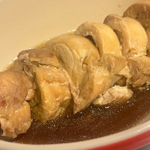 しーちゃんの作ってみた!投稿(タコ糸不要の鶏チャーシュー【#作り置き#おせち#煮るだけ】)