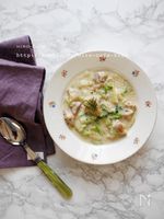 白菜とチキンのあったかクリーム煮☆