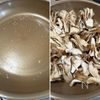 新玉ねぎときのこのスモークサーモンマリネの工程3
