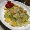 ぽちゃこの作ってみた!投稿(あっという間に完成！『レタスとハムと卵のマヨ胡椒炒め』)