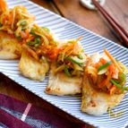 【たらの野菜南蛮だれ】お魚とお野菜でバランス良く♪