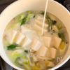 あさりと豆腐の白スンドゥブの工程5
