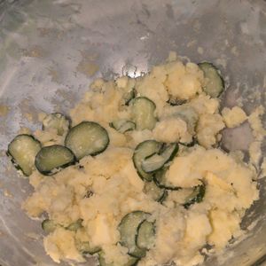 KUMIKOの作ってみた!投稿(【レンジだけ！簡単ポテトサラダ】しっとりやさしい味)