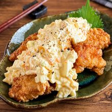 タルタルたっぷり♪【ふんわりむね肉のとり天】