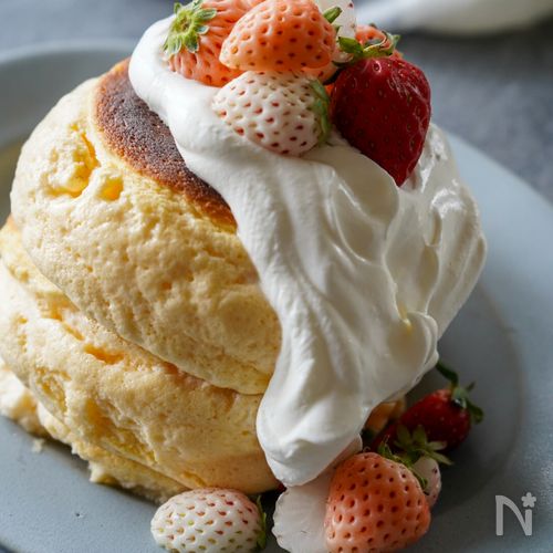 『究極のふっわふわスフレパンケーキ』しゅわふわ幸せの味♡
