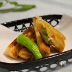 枝豆の明太チーズスティック