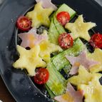 【七夕ごはん】星形ニョッキの七夕ごはん