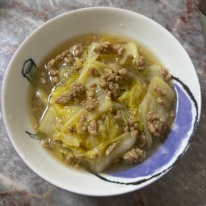 ☆htm☆の作ってみた!投稿(重ねて10分♪『白菜とひき肉のコクうま♡とろみあん』)