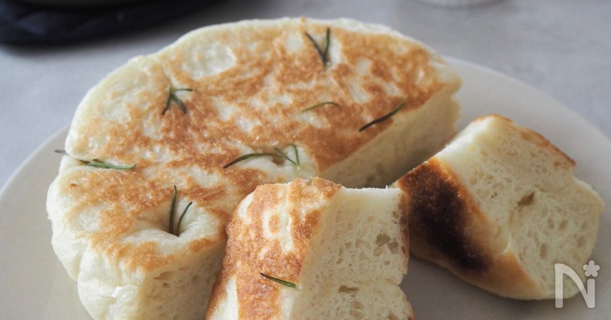ストウブで焼くフォカッチャ