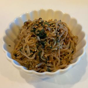 みわの作ってみた!投稿(こんにゃくでもう一品！お弁当にも嬉しい「しそおかか醤油炒め」)