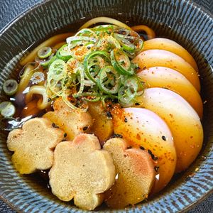 楽ラク手抜キッチン🐶🐾の作ってみた!投稿(いりこの旨み広がる　シンプル素うどん。)