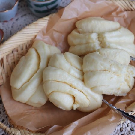 ホットケーキミックスで作る ふんわり花巻 By おおもと のりこ 大本紀子 レシピサイト Nadia ナディア プロの料理家のおいしいレシピ