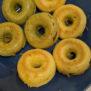 なーちゃんの作ってみた!投稿(米粉と豆腐の焼きドーナツ【グルテンフリー】)