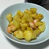しんやの作ってみた!投稿(エビとじゃがいものうま塩炒め)