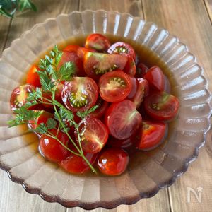 やみつき級！トマトだけの、トマトサラダ | レシピサイトNadia