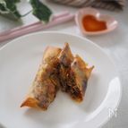 揚げなくてもパリパリ【野菜を食べる春巻き】