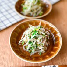 レンジで簡単&節約!『和風もやしのナムル』