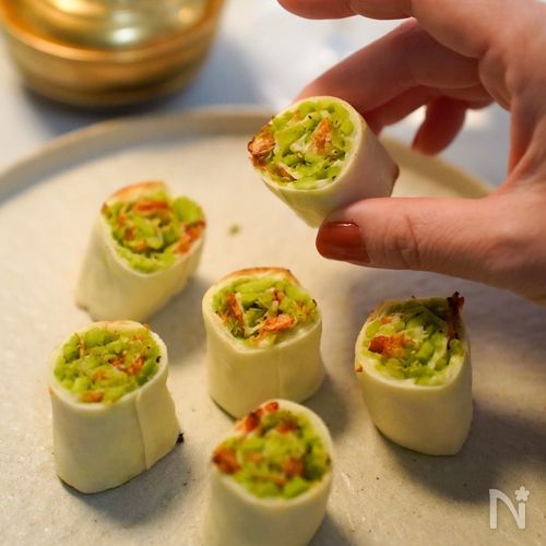 枝豆の新しい食べ方‼︎『枝豆ロール』