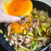 体ぽかぽか！ふわとろ卵白菜の工程4